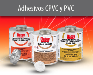 adhesivos CPVC PVC